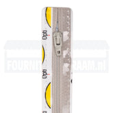 Rits 12 cm | Opti S40 spiraal | 9180 grijs Rits OPTI - 4801 - S40 - 12 - 9180 - GRIJS
